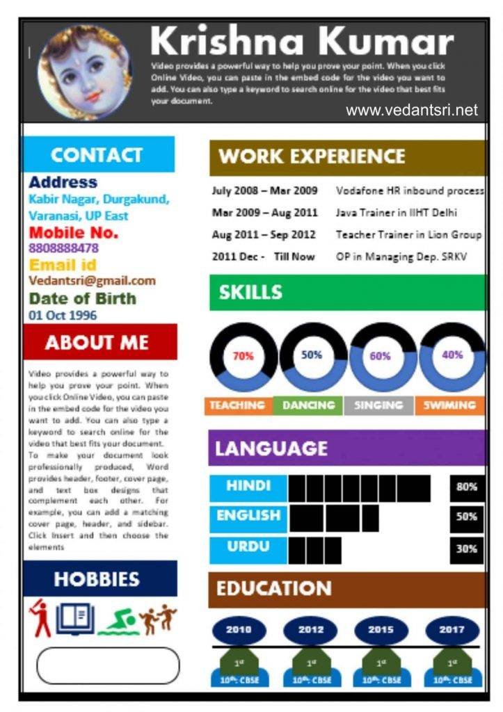 MS Word Resume Design Project-7