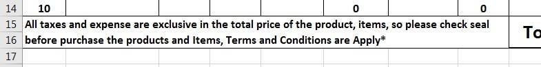 Excel Bill Receipt Projects