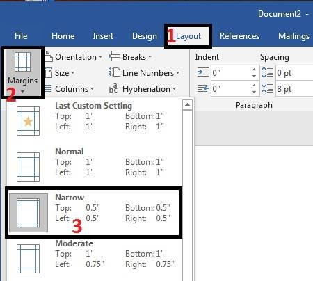 Create a Document in MS Word