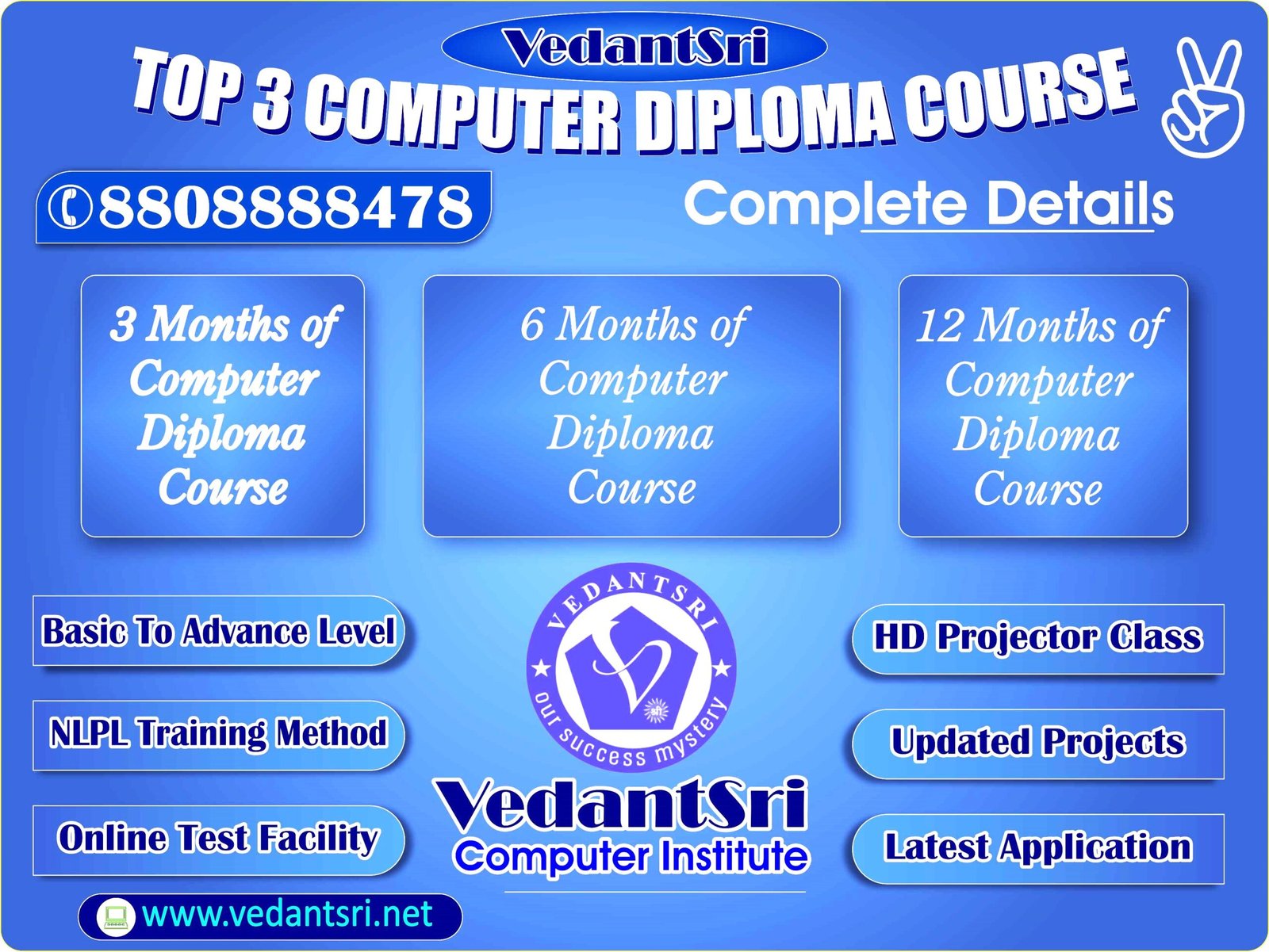 Top 3 Computer Diploma Courses, 6 Months of Computer Diploma, After 12th Pass Out Computer Courses