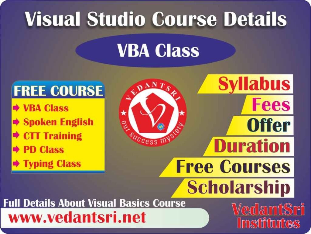 Visual Studio Course Details, Fees, Duration, Scope, Syllabus, Admission, Institutes & Jobs