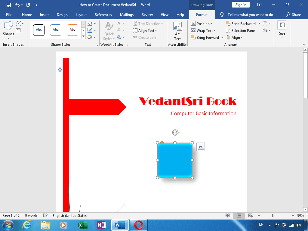 Create Document in Word