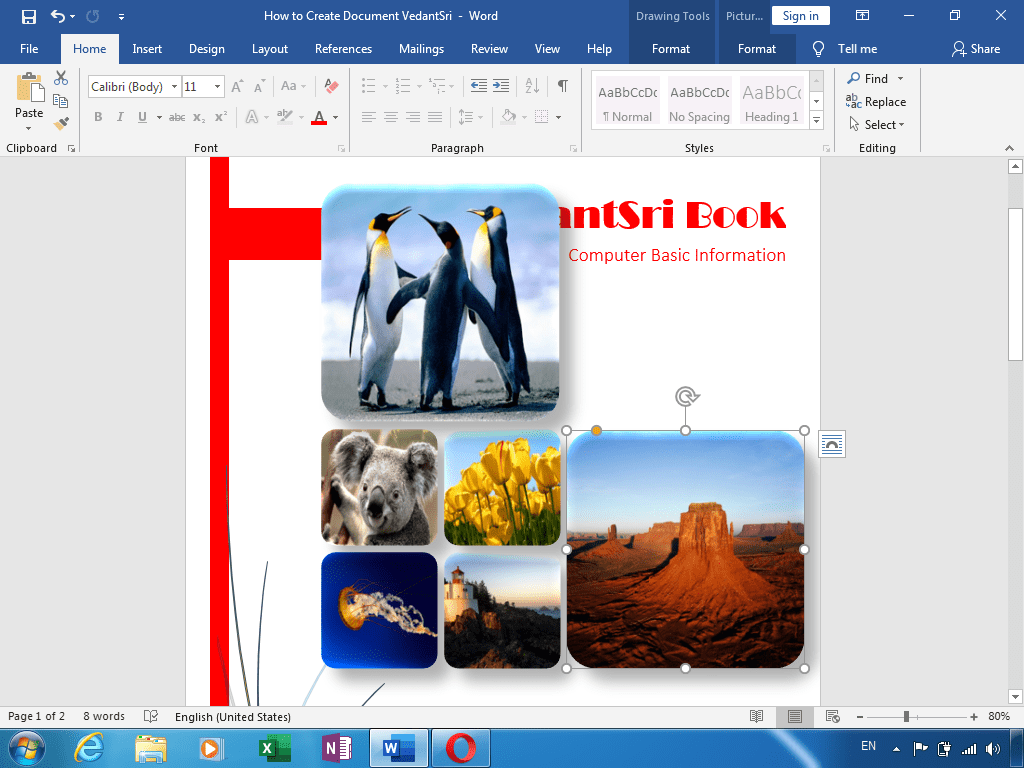 Create Document in Word