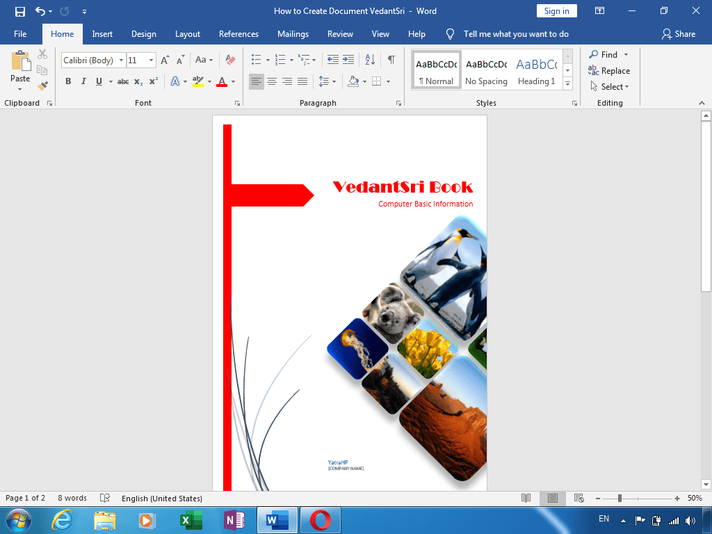 Create Document in Word