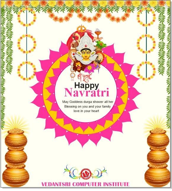 Navratri Template in CorelDraw, Step By Step Simple Method, Download Source File