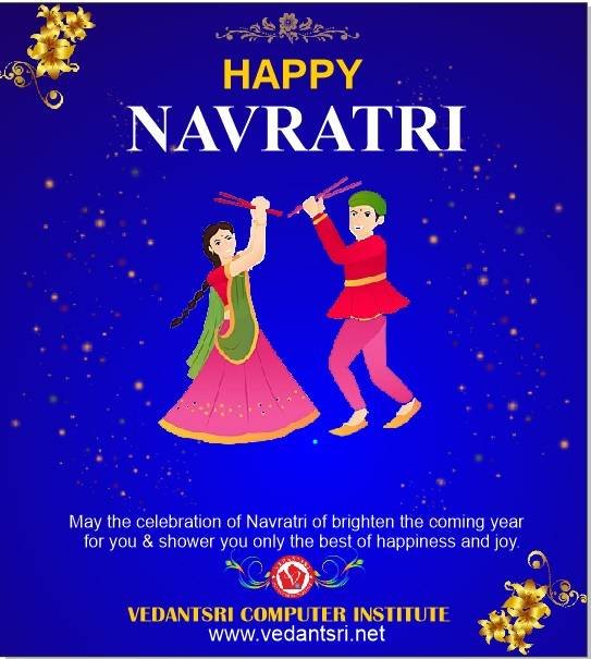 Latest Navratri card in CorelDraw