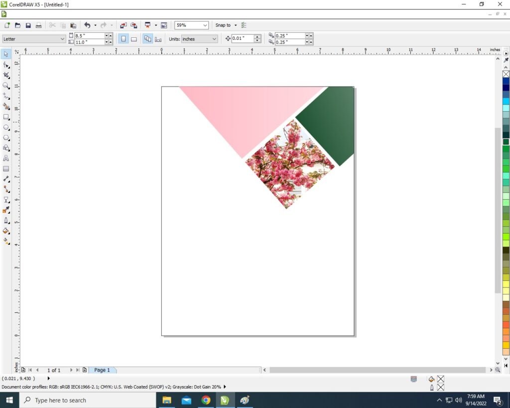 Poster Design in CorelDraw, Easy Method, Step By Step, Download Source File