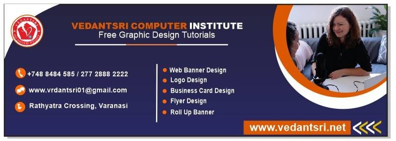 Web Banner Design CorelDraw, Easy Method, Step by Step, Download Source File