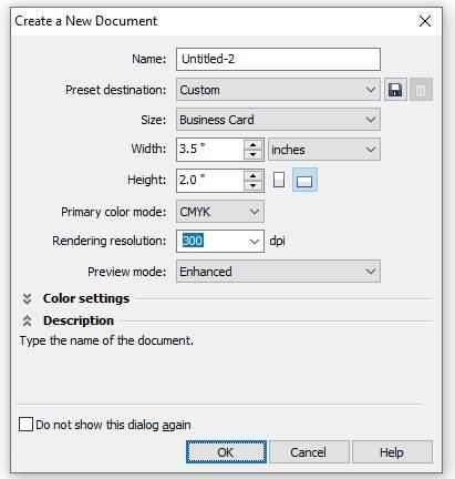 Visiting Card Design In CorelDraw