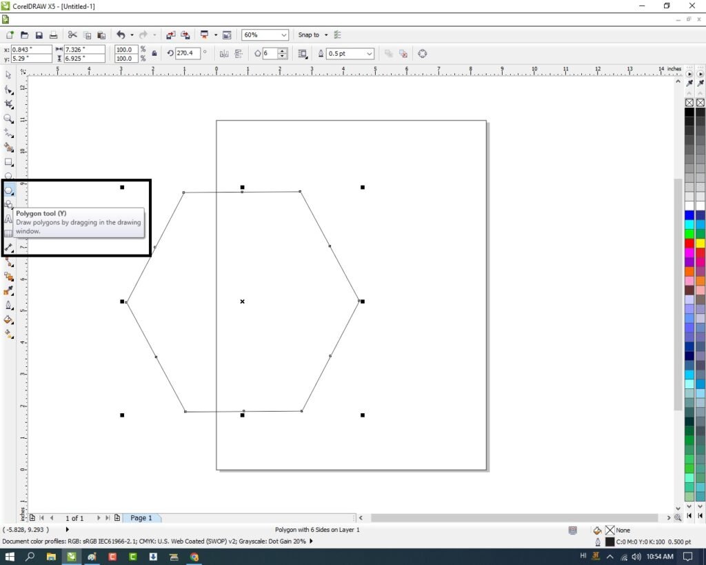 Template Design in CorelDraw