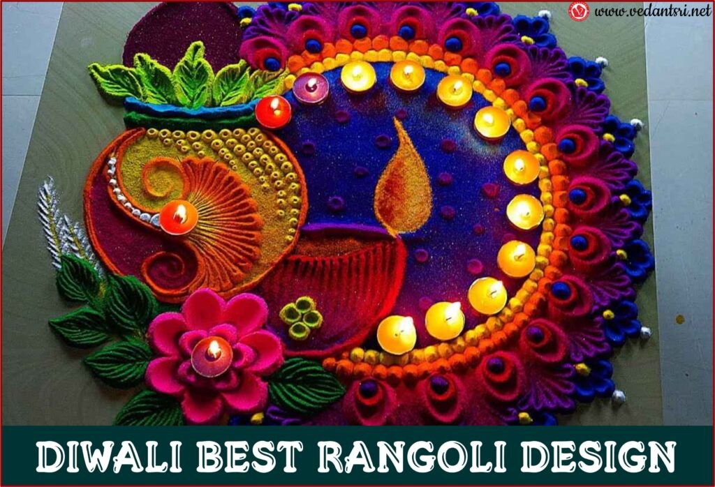 Happy Diwali Rangoli Drawing 2023, Beautiful Diwali Designing, Diwali Kab Hai