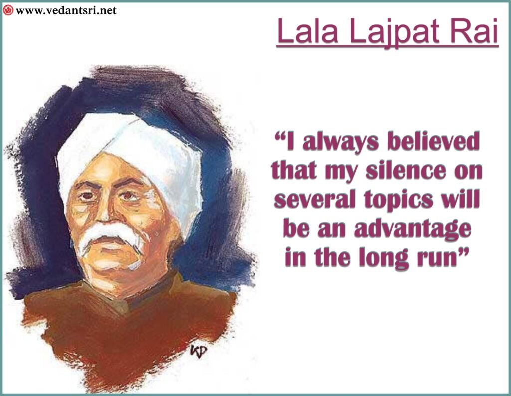 Lala Lajpat Rai Biography, Top 5 Best Image, Slogan, Death vedantsri 2