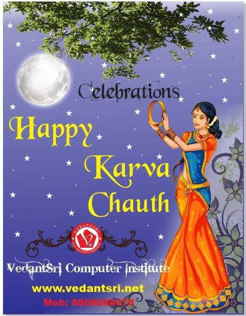 Karwa Chauth Poster Design In CorelDraw, Easy Method, Complete Steps, Download Practice File