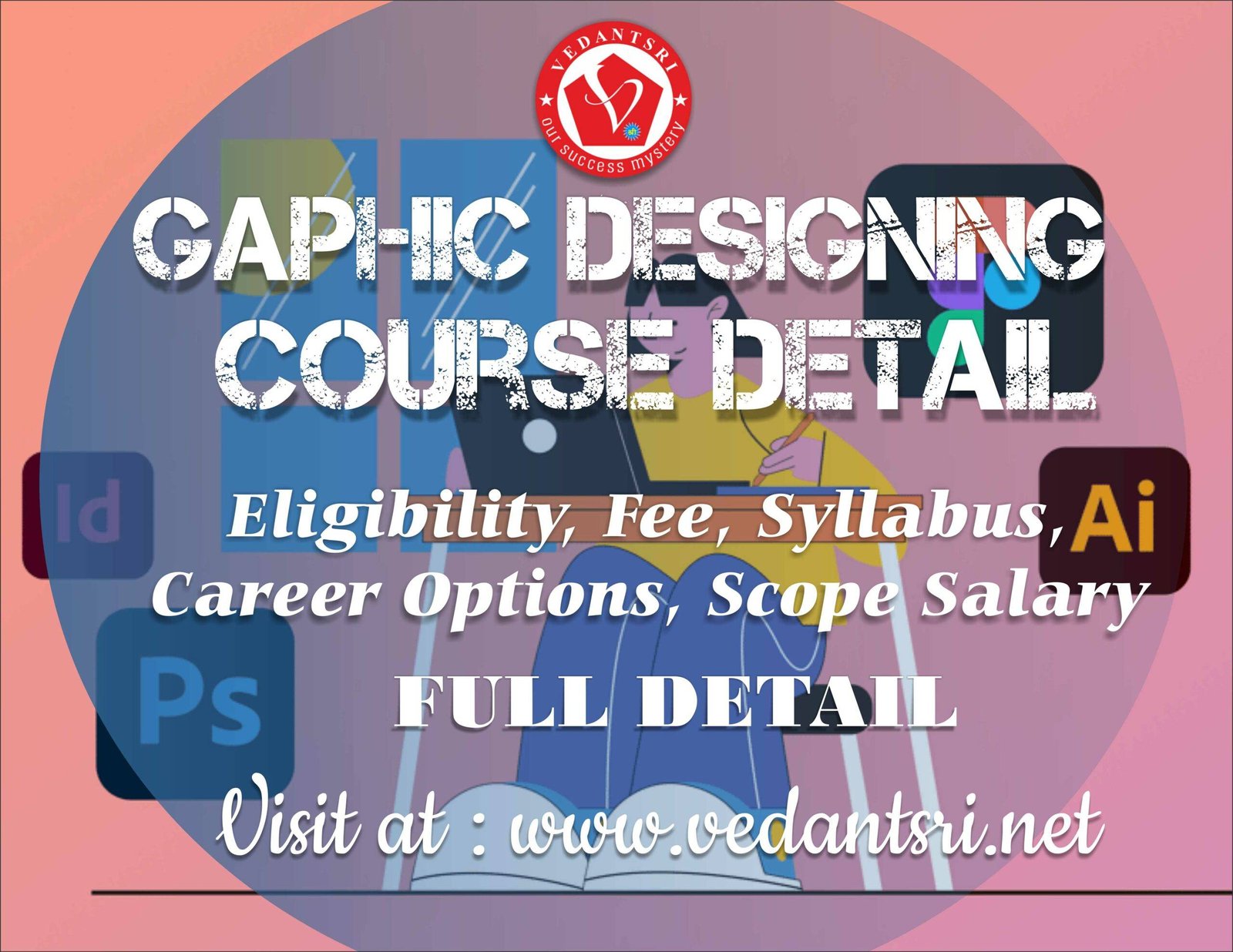 About Graphic Designing Course Eligibility Syllabus Scope Job Opportunities Salary Vedantsri 7 9233