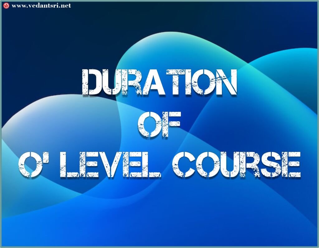 O Level Computer Course Duration