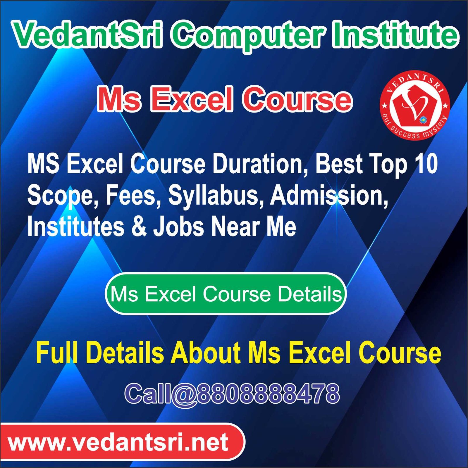 MS Excel Course Duration, Best Top 10 Scope, Fees, Syllabus, Admission