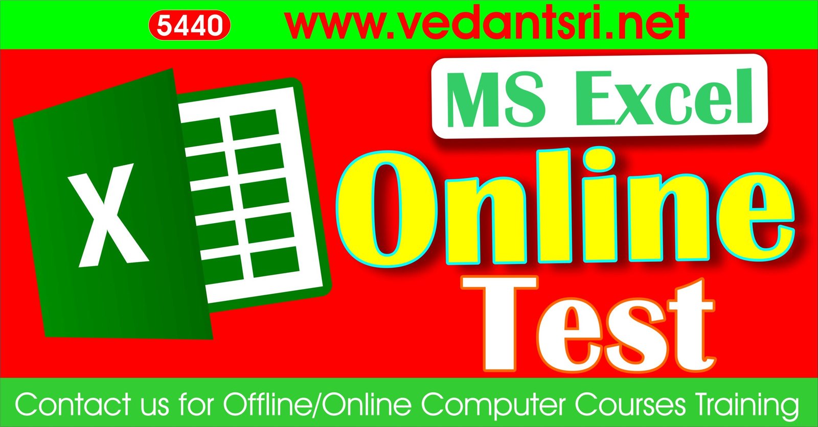 MS Excel Online Test Practice