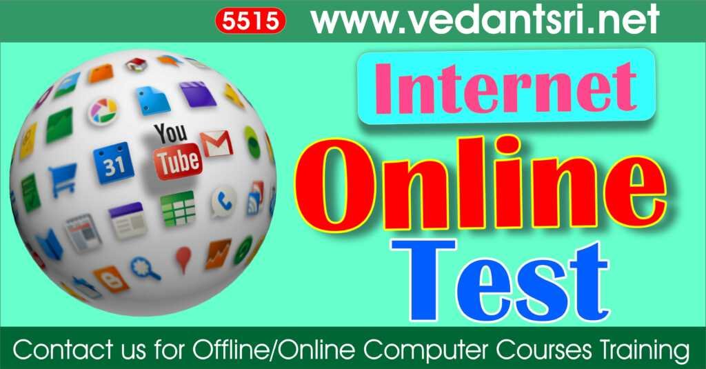 Internet Online Test Series 5515 by VedantSri